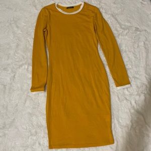 Gold dress